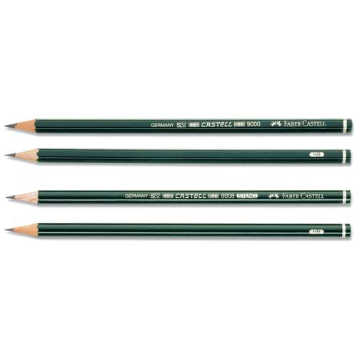 Faber-Castell 9000 12 Pencil Packs 