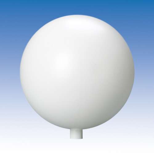 Deko White Plastic Balls 