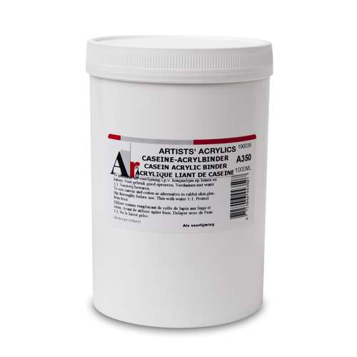 Ara | Smooth Formula Casein Acrylic Binder — 1 litre tub 