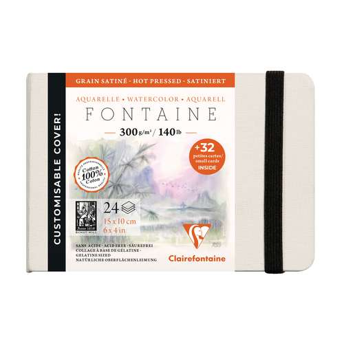100% Cotton Watercolor Paper Pad, 18 x 24, Made in Holland