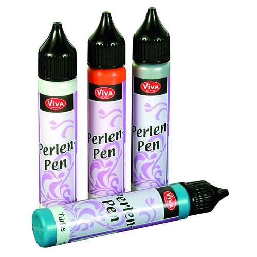 ViVA DECOR® | Metallic Pearl Pens — individual 