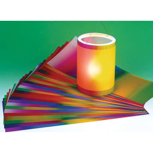 Folia Transparent Rainbow Paper 