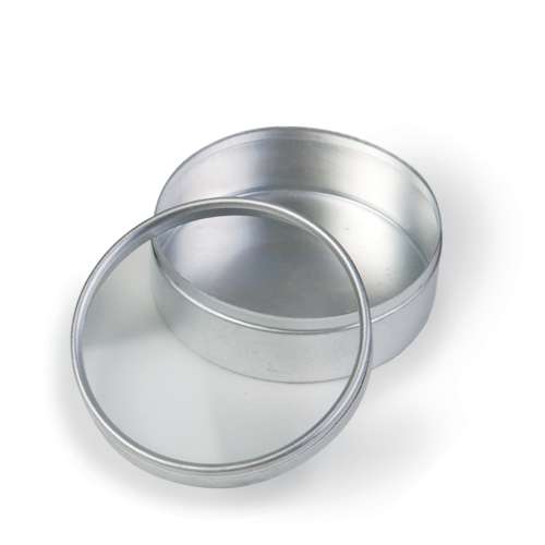 Aluminium Containers with Glass Lids 