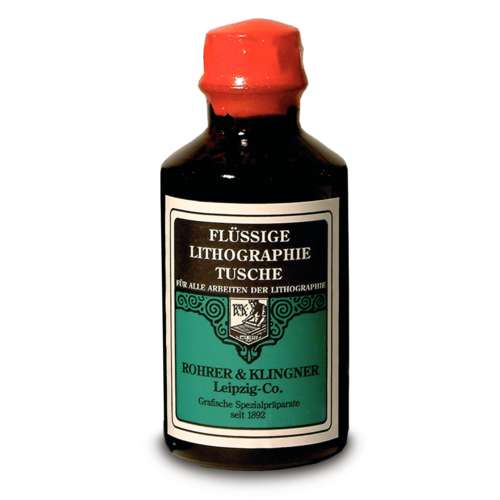 ROHRER & KLINGNER | Liquid Lithography Ink — 100 ml bottle 