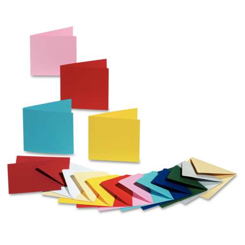 folia® | Square Double Cards — packs of 5 