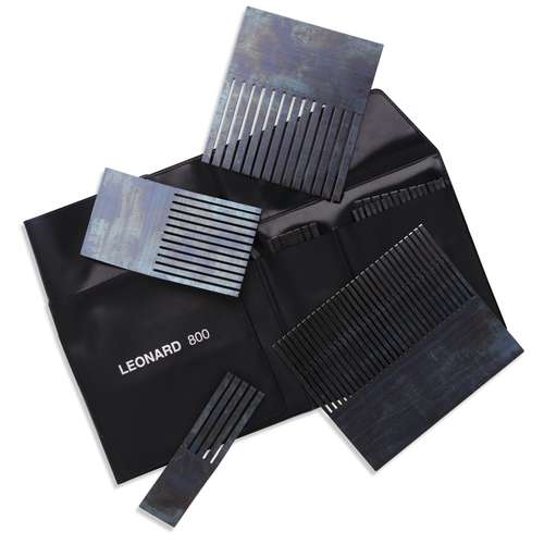 Léonard Set of 12 Steel Combs 