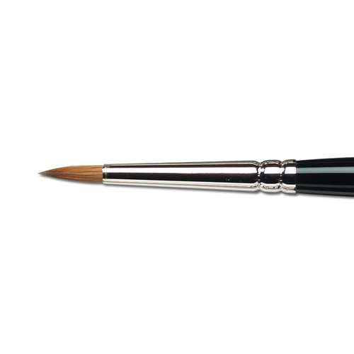 Winsor & Newton Series 7 Kolinsky Sable Brush - Pointed Round, Size 3