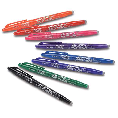 Pilot Frixion Rollerball Pens 