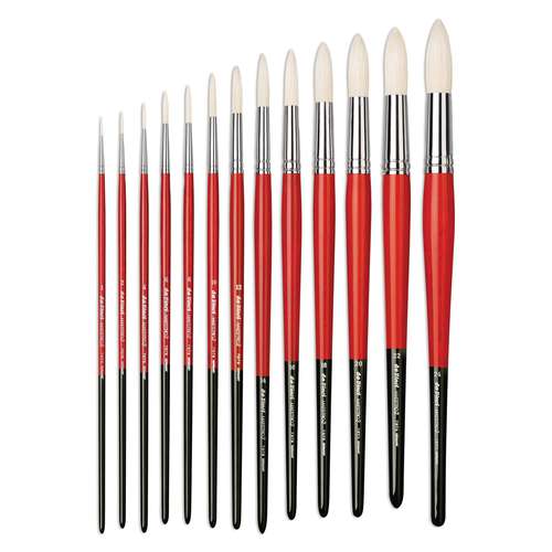 da Vinci | MAESTRO2 Round Bristle brushes — series 7979 ○ extra long tips 