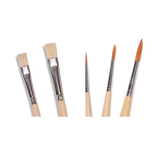 JAX® | school Mixed brush set — 5 brushes 