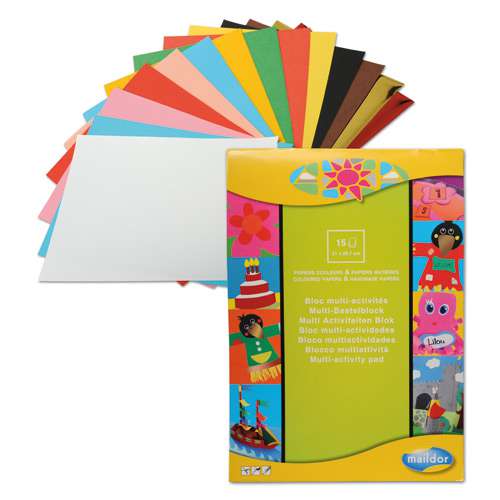 Clairefontaine | maildor Multi-activity pad — 15 sheets 