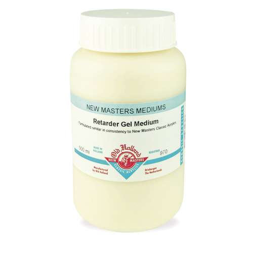 Old Holland | NEW MASTERS MEDIUMS Retarder Gel Medium — 500 ml pot 