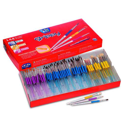 Color & Co Grippy Brush Sets 