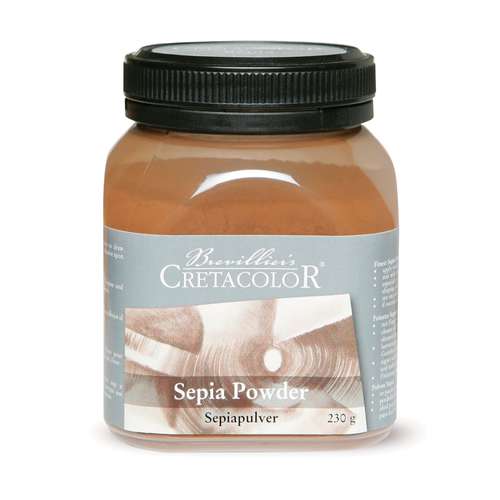CRETACOLOR® | Sepia Powder — 230 g jar 