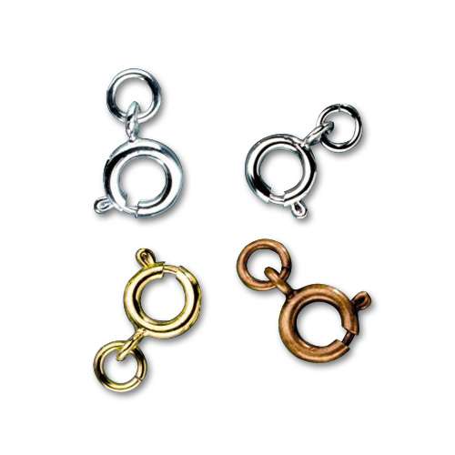 GLOREX | Spring Ring Clasps — pack of 10 