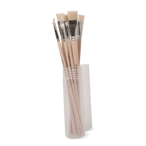 Gerstaecker | Chinese Bristle Brush Set  — 10 brushes 