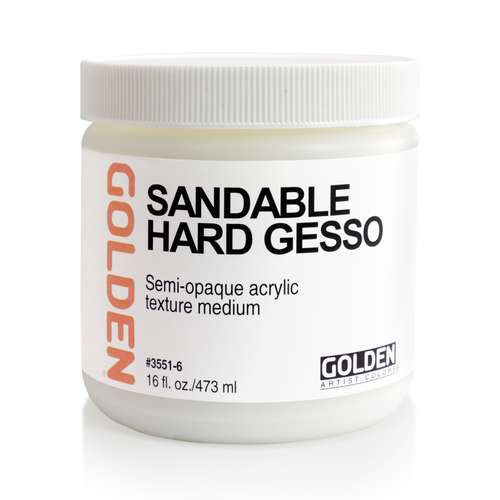GOLDEN® | Sandable Hard Gesso — 437 ml 