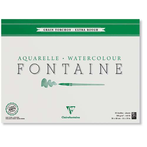 Clairefontaine Fontaine Rough Watercolour Blocks 