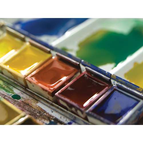 Empty Watercolor Paint Pans, Pigments Paint Watercolor