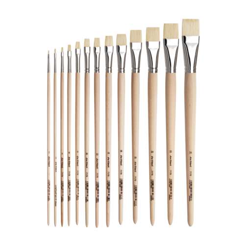 Da Vinci Series 7179 Flat Bristle Brushes 