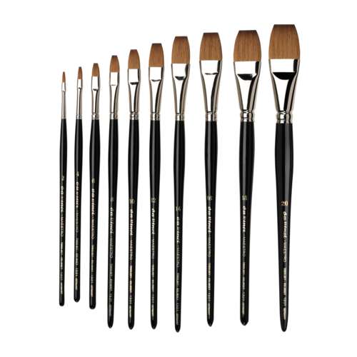da Vinci Maestro Series 1301 Filbert Brushes 