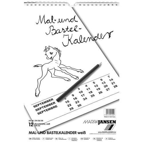 Marpa Jansen Craft Calendar 