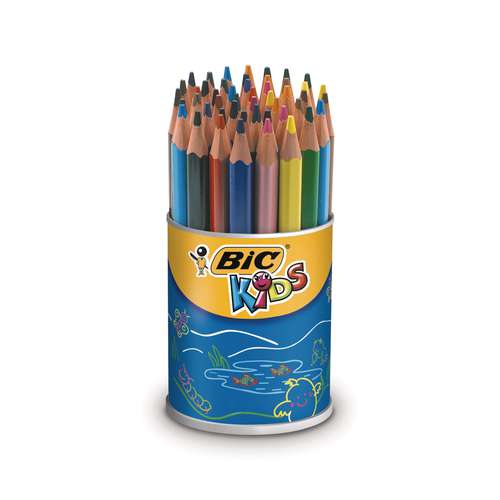 Bic Kids Ecolutions Evolution Triangular Coloured Pencil Sets 