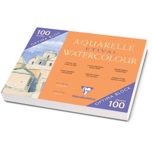 Clairefontaine Etival Cold Pressed Watercolour Blocks 