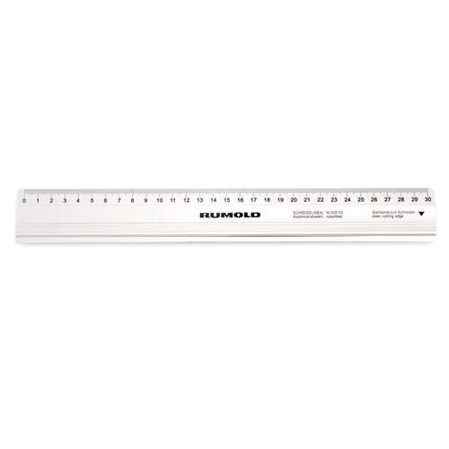 RUMOLD | Aluminium Cutting Rulers — durable steel edge 