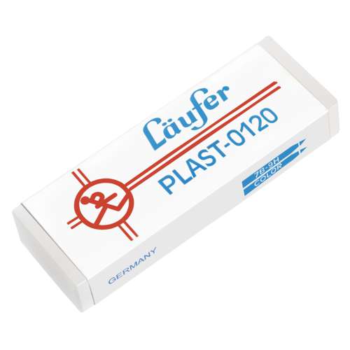 Läufer | PLAST-0120 Eraser — translucent 