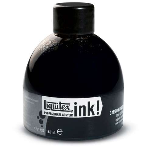 Liquitex® | Carbon Black PROFESSIONAL ACRYLIC ink! — 150 ml 