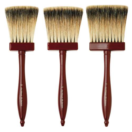 da Vinci | Flat Varnish & Priming Brushes Series 99 — pure badger hair 
