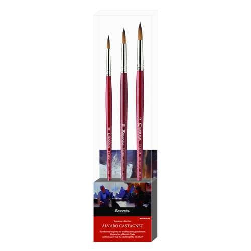 Escoda® | Alvaro Castagnet Waterccolour Brush set — series 8601-1 