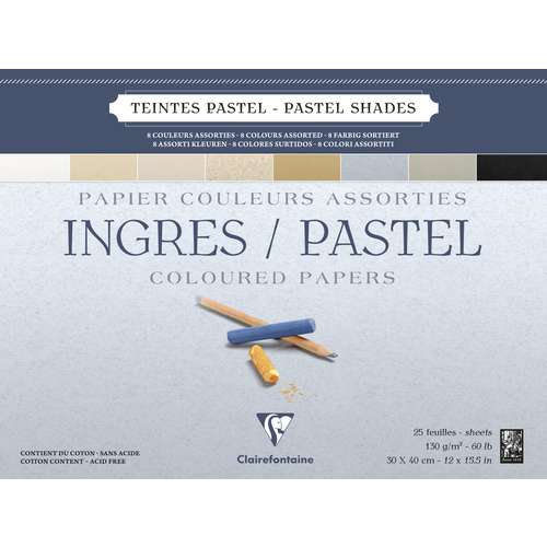 Clairefontaine Ingres Pastel Shades Pastel Pad 