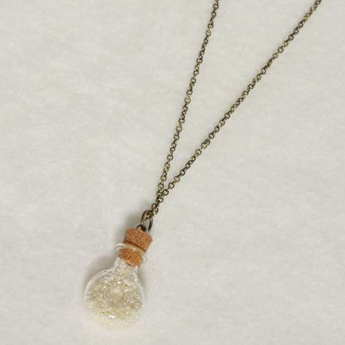 Rayher | Glass Ball Pendant — with cork 
