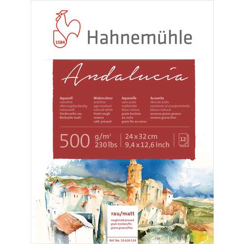 Hahnemuehle Andalucia Watercolour Blocks 
