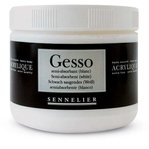 Sennelier Low-Absorbent White Gesso 