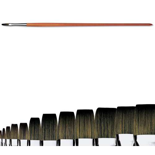 Isabey Isacryl Series 6582 Long Flat Brushes 