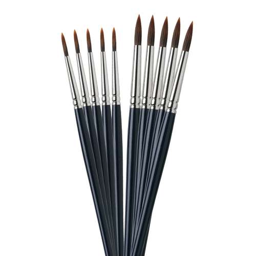 I LOVE ART | Watercolour Brush Set — 5+5 brushes 