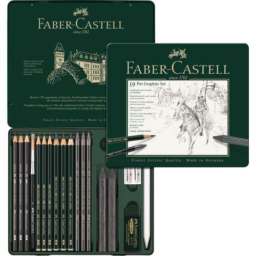 Faber-Castell Pitt 19 Piece Graphite Set 