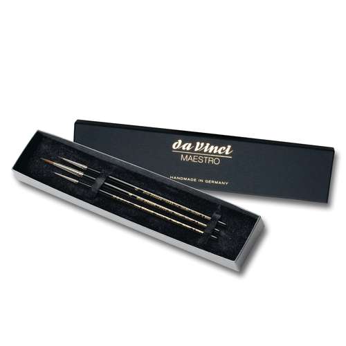 da Vinci | MAESTRO Series 5500 Watercolour Brushes — 3 brush gift set 