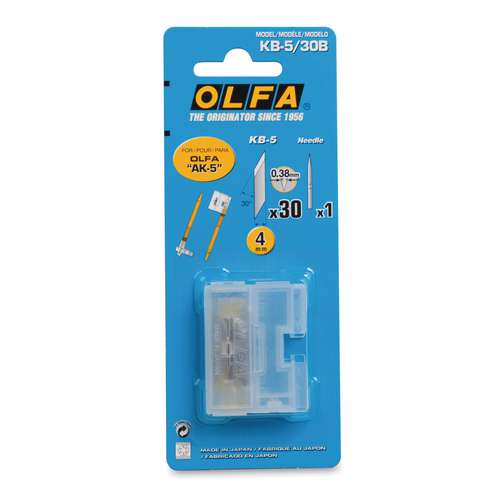 OLFA® | Replacement Blades KB-5 for Scalpel Cutter AK-5 — item code 87158 