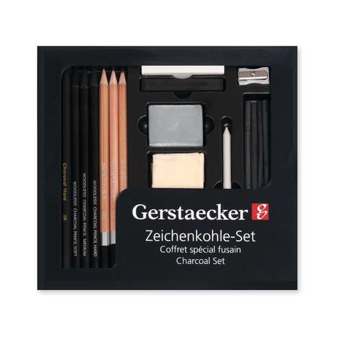 GERSTAECKER | Charcoal set — 24 items 