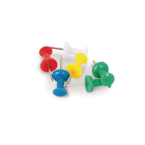 Multi Coloured Push Pins 