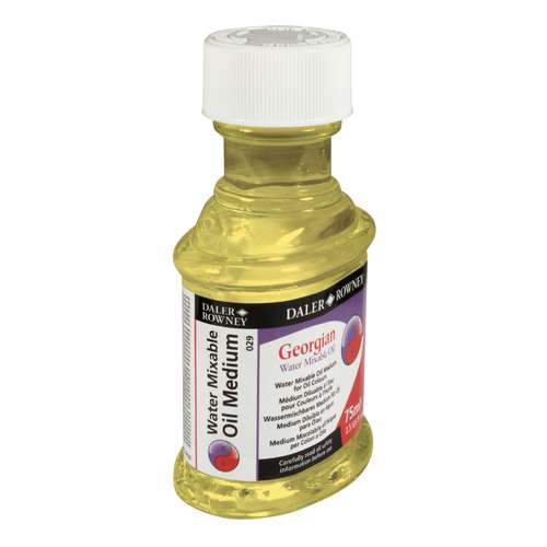 DALER-ROWNEY | Georgian Water Mixable Oil Medium — 75 ml bottle 