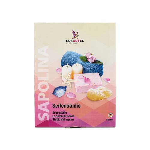 CREARTEC | Sapolina Soap Studio — complete soap-making set 
