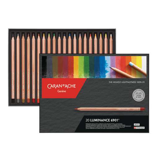 Caran d'Ache Luminance 6901 Crayon Sets 