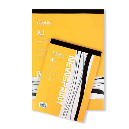 seawhite OF BRIGHTON | NEWSPRINT pads — 50 gsm 
