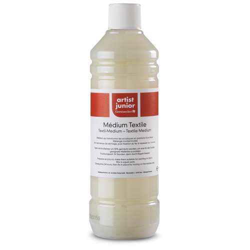 Gerstaecker | artist junior Textile Medium — 500 ml bottle 