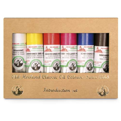 Old Holland | Classic Oil Colour Introduction set — 6 x 18 ml tubes 
